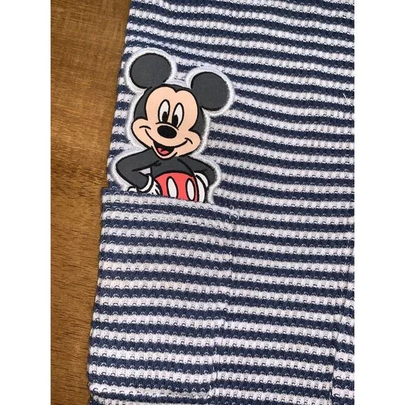 Disney Baby Mickey Pluto Best Buds Striped Romper For Infant Size 3-6M - Picture 5 of 10